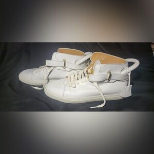 Buscemi 100mm White Gold Size 42 9 US